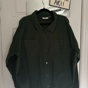 Wander Dark Green Military Jacket